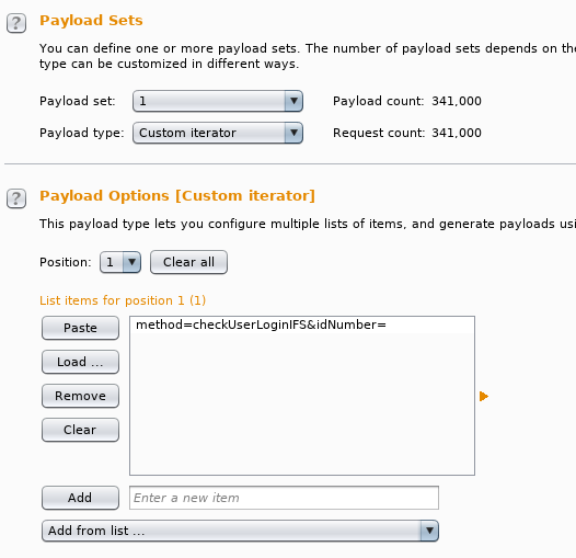 payload